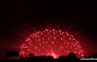 2013年 酒田花火ショー 大迫力の空中&大水上スターマイン