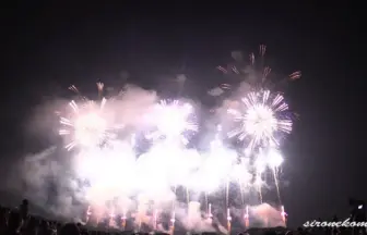 2013年 赤川花火大会 メロディスターマイン「あの日、いつものBARで」
