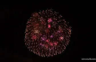 2013年 港まつり能代の花火大会 正三尺玉(30号玉)打ち上げ
