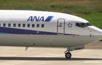 全日本空輸のボーイング737-800