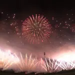 2013年 男鹿日本海花火 男鹿の女花火 400mフルワイドスターマイン