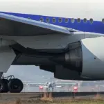 全日本空輸 ボーイング777-200が仙台空港で離着陸