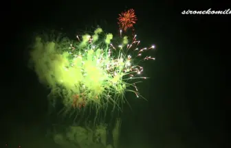 2014年 赤川花火大会 全国デザイン花火競技会「ほたるの光~Auld Lang Syne~」㈲若松煙火製造所