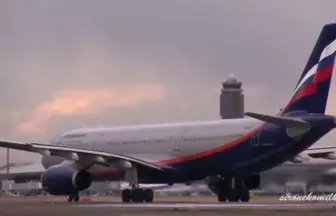 アエロフロート・ロシア航空 エアバスA330-300の離着陸