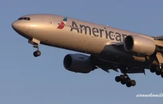 成田国際空港 アメリカン航空 新旧塗装収録！ ボーイング777