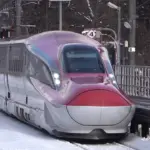 秋田新幹線 E6系 こまち ミニ新幹線ならではの冬の在来線走行映像