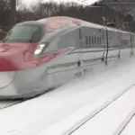 雪景色と秋田新幹線 E6系&E3系 こまち