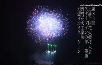 土浦全国花火競技大会 2014 スターマイン競技の部 優勝 「幻想イルミネーション」野村花火工業