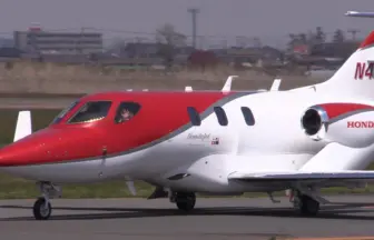 ホンダジェット HA-420 ワールドツアー 展示飛行 in 仙台空港