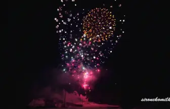 新作花火コレクション in 大曲 2015 「春のセンバツ甲子園出場 ガンバレ!大曲工業高校」 INTERVAL HANABI PART2