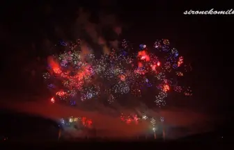 いわせ悠久まつり花火大会 2014 フィナーレ 音楽創作花火「春夏秋冬 ふるさとの情景」