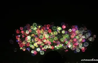 2013年 こうのす花火大会 世界一の正四尺玉打上！尺玉300連発のラストスターマイン鳳凰乱舞