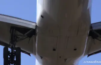 仙台空港 飛行機離着陸 全日本空輸 ボーイング767-300/ER