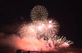 ツインリンクもてぎ 花火の祭典・秋 2014「バレエ白鳥の湖より ～情景・黒鳥のパ・ド・ドゥ～」