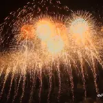 2014年 長野えびす講煙火大会 800mワイド 8号玉100連発 特大ワイドスターマイン