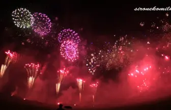 2014年 男鹿日本海花火 ~星たちのウェディング~フィナーレ「なまはげスターマイン市民号」
