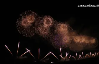 2014年8月3日 長岡まつり大花火大会 ㈱ピカイチ提供 ベスビアス超大型スターマイン