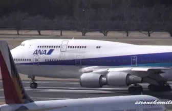 成田国際空港 全日本空輸 B747退役記念 さよならフライトチャーター