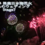 男鹿日本海花火 2014 ~ 星たちのウェディング ~ Stage7 子どもたちからのプレゼント