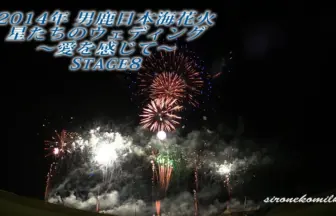 男鹿日本海花火 2014 ~ 星たちのウェディング ~ Stage8 テーブルスピーチ