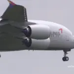 成田国際空港 アシアナ航空 世界最大旅客機エアバスA380の離着陸