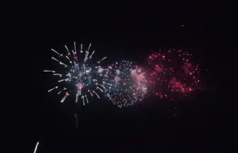 2015年 神明の花火大会 10号5段2ヶ所・G1スターマイン・ 7号10段3ヶ所