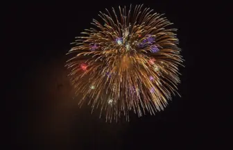 4K UHD 2016年 片貝まつり奉納大煙火 ㊕スターマイン&大花火 正三尺玉