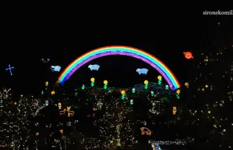 4K UHD 関東三大イルミネーション あしかがフラワーパーク 光の花の庭 2015-2016