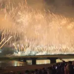 長岡まつり大花火大会 2015年8月2日 故郷はひとつ・復興祈願花火フェニックス・この空の花