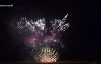 4K UHD 2016年 大曲の花火 春の章 日本の花火 春色創造花火Ⅰ「秀麗なる千古の桜花」