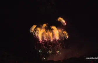 4K UHD 2016年 赤川花火大会 全国デザイン花火競技会「ひまわりの約束」㈱和火屋