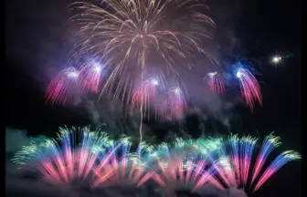 4K UHD【野村花火】2016年 ひたちサンドアートフェスティバル劇場型花火