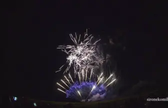 4K UHD 2016年 神明の花火大会 競技花火「乗りこなせ!!夏!!」㈱マルゴー