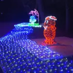 成田市さくらの山公園 成田うなり君イルミネーション 2015