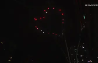 2015年 SENDAI光のページェント サンタの森の物語 サプライズ花火