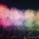 2015年 神明の花火大会【市川三郷町制施行10周年記念オープニング花火】