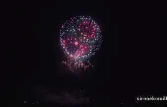 2015年 赤川花火記念大会 全国デザイン花火競技会「Swing with colors」㈱マルゴー