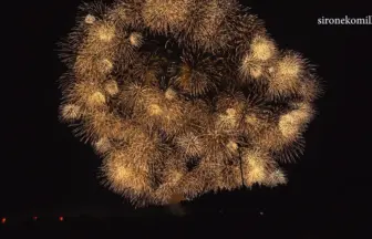 4K UHD 2016年 片貝まつり奉納大煙火 世界最大の花火 正四尺玉&超特大スターマイン