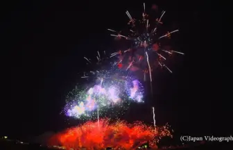 【4K 会津花火】2016年 第1回 会津全国煙火競演会 市民花火 齊木煙火本店