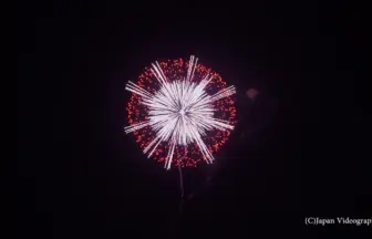 【4K 会津花火】2016年 第1回 会津全国煙火競演会 8号 割物・自由玉競技会