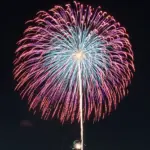 4K UHD 2017年 石越どんと祭と冬の花火大会 ファイナルスターマイン