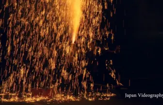 2017年 河津桜まつり 駿河木嶋手筒組花火実演