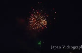 4K UHD 2017年 本荘川まつり花火大会 オープニング～大スターマイン