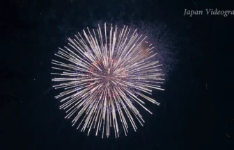 4K UHD 2017年 伊那まつり花火大会 ダイジェスト5 記念花火・エピローグ大スターマイン