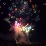 4K UHD 2017年 神明の花火大会 ダイジェスト映像2 【大迫力の頭上に上がる二尺玉！】