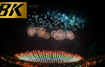 長野えびす講煙火大会 2017 信州煙火ミュージックスターマイン 【花火 8K】