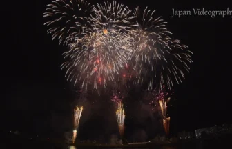 4K UHD 2017年 石巻川開き祭り花火大会 フィナーレ スターマイン