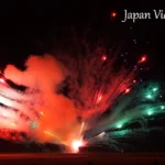 いわせ悠久まつり花火大会 2014 唐傘行灯花火