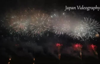 2015年 北上みちのく芸能まつり トロッコ流しと花火の夕べ フィナーレ