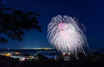 4K UHD 2018年 日本三景松島 国宝瑞巌寺 落慶慶祝前夜祭花火大会